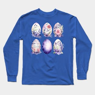 Eggs Easter Long Sleeve T-Shirt